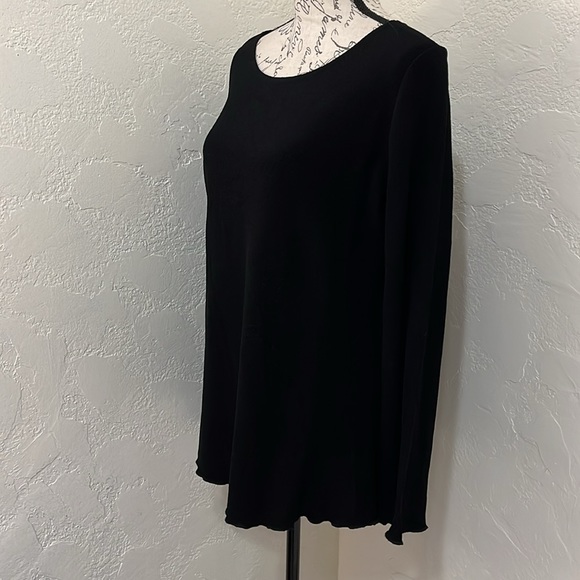 Travel Elegance Long Sleeve Black Top.
Size Large - Picture 4 of 15
